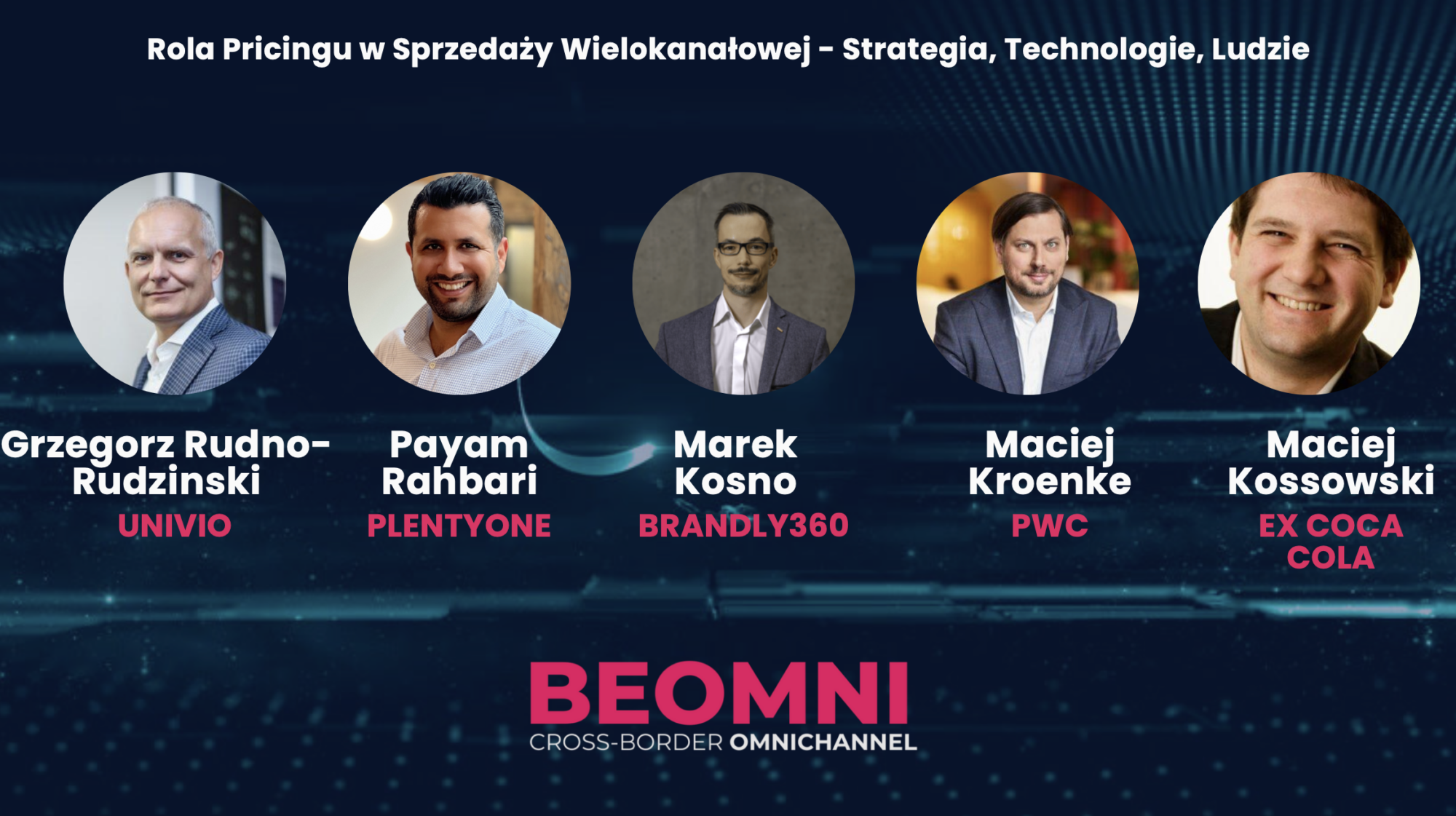 BEOMNI 2024 Panel dyskusyjny: Rola Pricingu w Sprzedaży Wielokanałowej - Strategia, Technologie, Ludzie