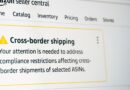 Ograniczenia wysyłek transgranicznych na Amazon: co oznacza komunikat i jak krok po kroku zdjąć blokadę