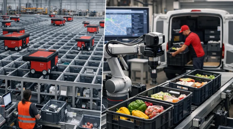 Jak działa automatyzacja w logistyce e-commerce: lekcje z Müller i Picnic