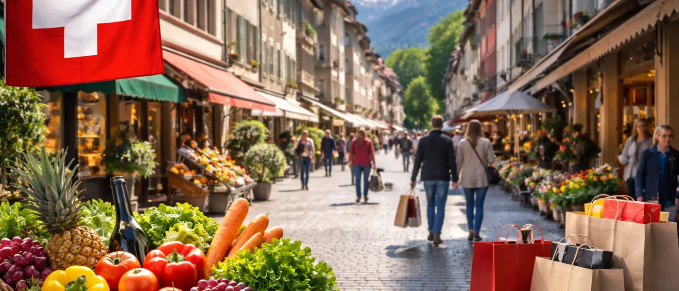 Szwajcarski handel detaliczny w 2025 r. Stabilizacja zamiast boomu