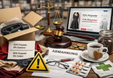 Błędy w materiałach, tekstyliach i zdrowotnych hasłach kosztują. Sprzeczne opisy produktów