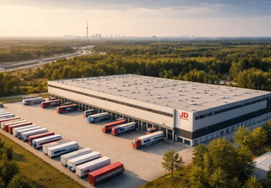 JD.com wynajął 41 tys. m² pod Berlinem. Największy najem logistyczny od 2022 roku i ważny sygnał dla e-commerce