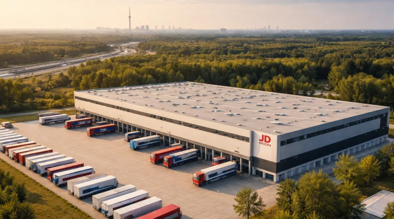 JD.com wynajął 41 tys. m² pod Berlinem. Największy najem logistyczny od 2022 roku i ważny sygnał dla e-commerce