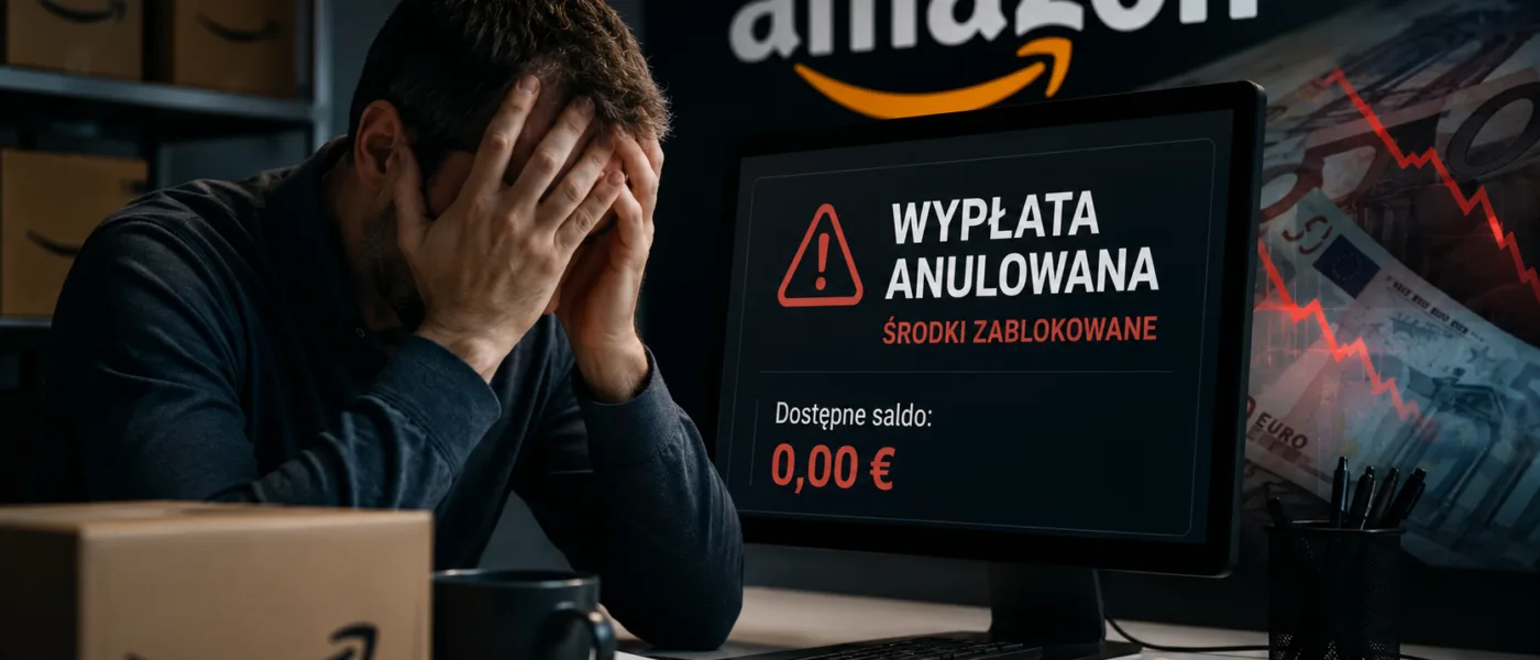 Amazon zablokował wypłaty po wdrożeniu DD+7. Sprzedawcy z Niemiec i Europy mówią o chaosie, anulowanych payoutach i zagrożeniu dla biznesu