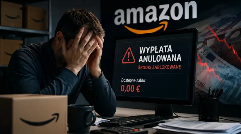 Amazon zablokował wypłaty po wdrożeniu DD+7. Sprzedawcy z Niemiec i Europy mówią o chaosie, anulowanych payoutach i zagrożeniu dla biznesu