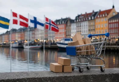 Nordycki e-commerce rośnie, ale klient kupuje ostrożniej