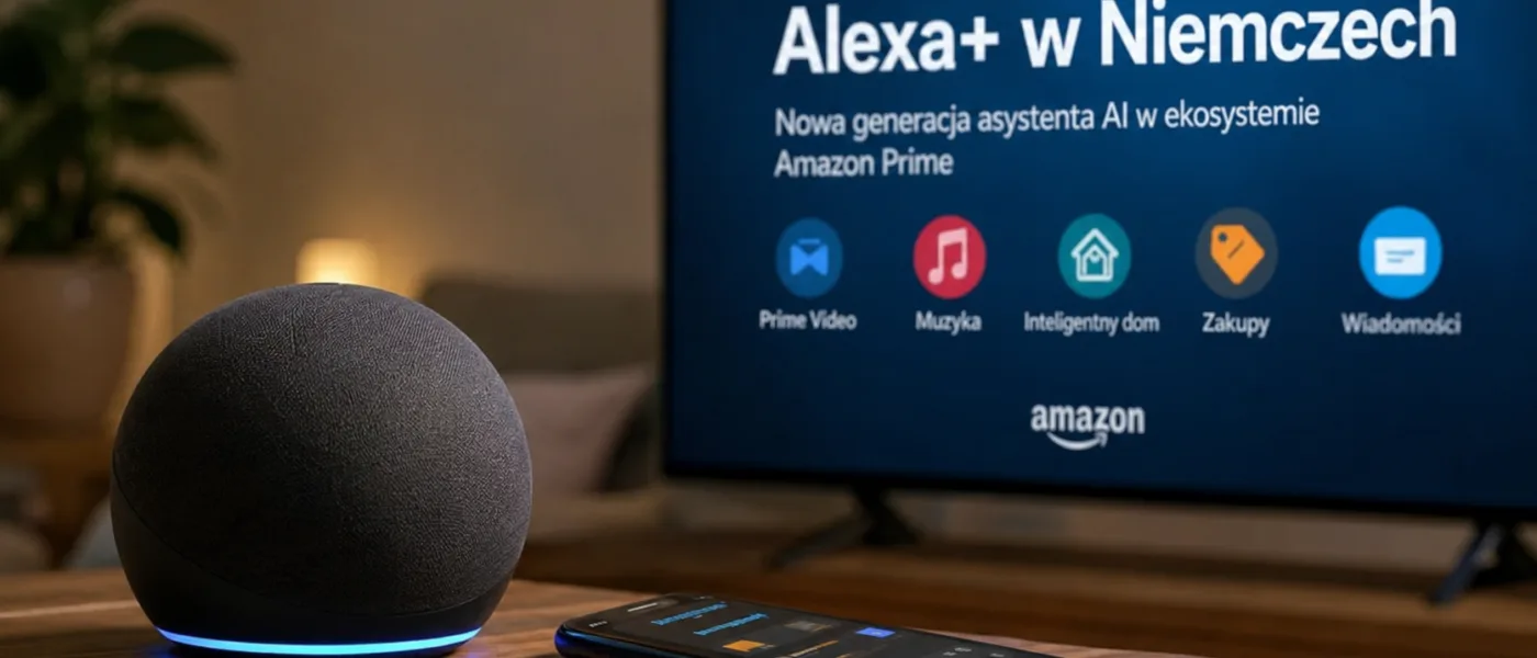 Alexa+ wystartowała w Niemczech: Amazon przenosi generatywną AI z aplikacji do codziennego domu