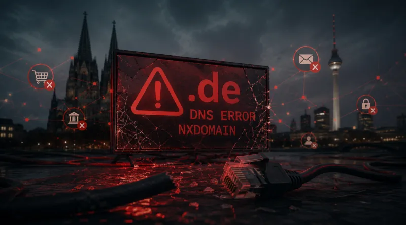 Awaria .de: niemiecka cyfryzacja znów potknęła się o własną infrastrukturę