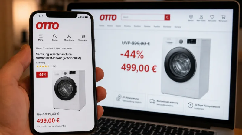 Otto uznaje roszczenie dotyczące reklamy z przekreśloną ceną UVP