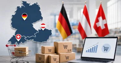 Rynek e-commerce DACH rośnie wolniej, ale stabilniej