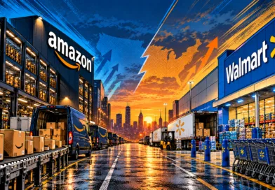 Walmart zmniejsza dystans do Amazon w e-commerce