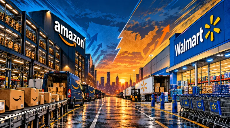 Walmart zmniejsza dystans do Amazon w e-commerce