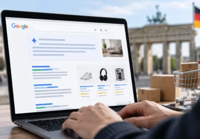 Niemieckie sklepy internetowe tracą widoczność w Google. Spadek sięga 16,7 proc.