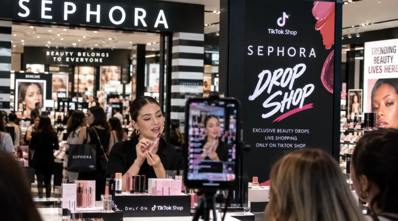 Sephora uruchamia TikTok Shop w USA. Ekskluzywne premiery mają zamieniać treści w sprzedaż