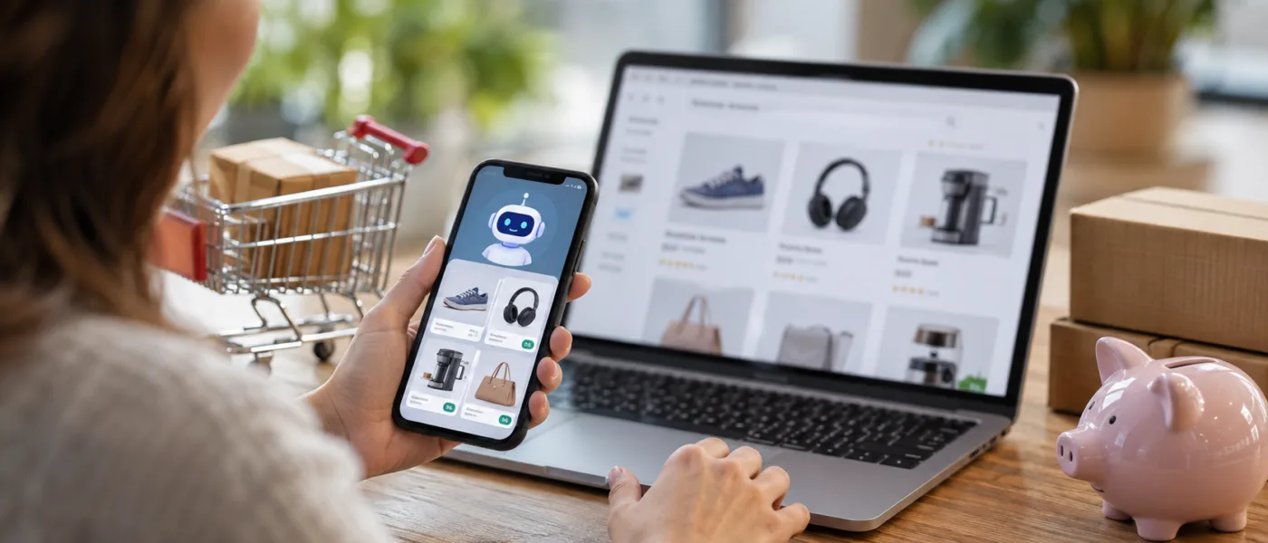 AI i aplikacje cashback zgarniają budżety reklamowe e-commerce