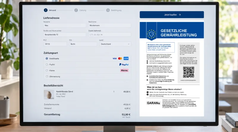 Etykieta rękojmi w sklepie internetowym: wystarczy umieścić ją przy składaniu zamówienia?
