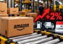Druga podwyżka FBA w siedem miesięcy. Od 2 listopada dopłata paliwowo-logistyczna Amazon rośnie do 2 proc., także w Polsce