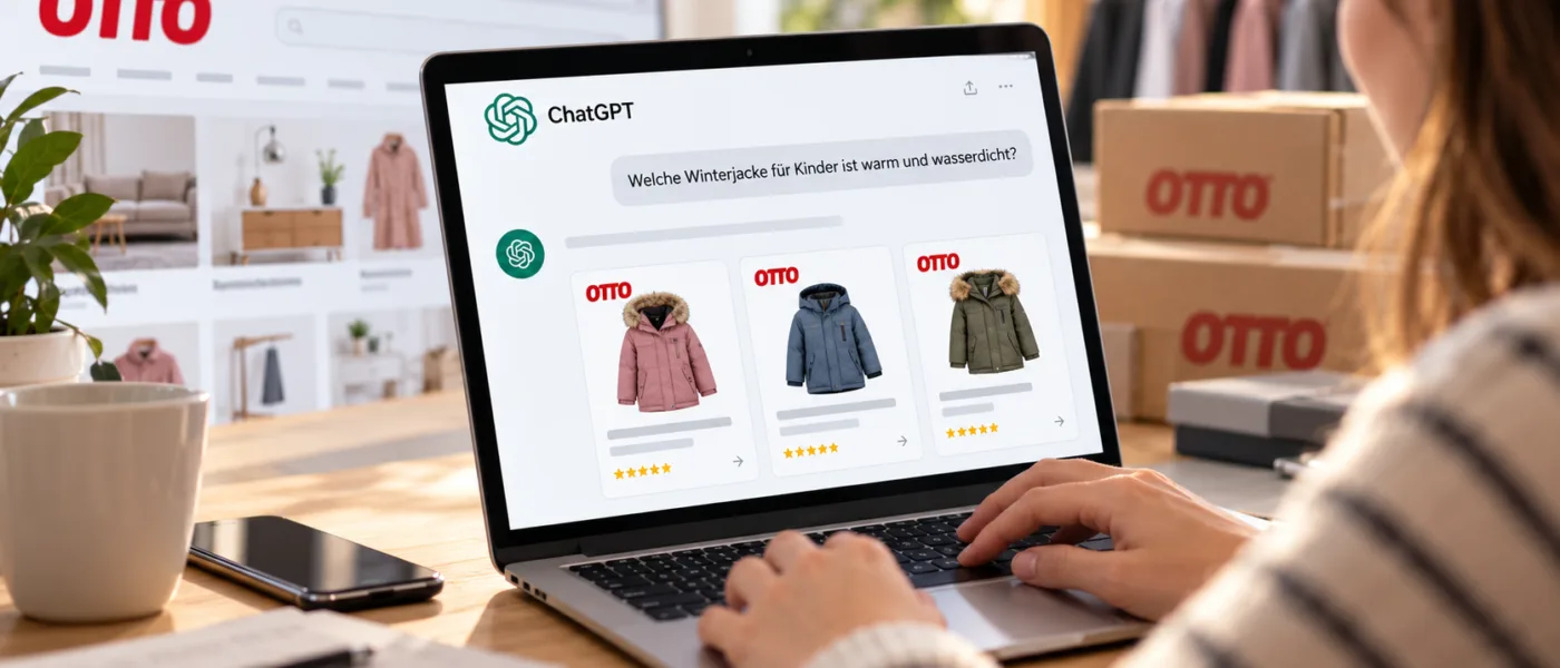 OTTO wpuszcza 19 mln produktów do ChatGPT i testuje tam reklamy