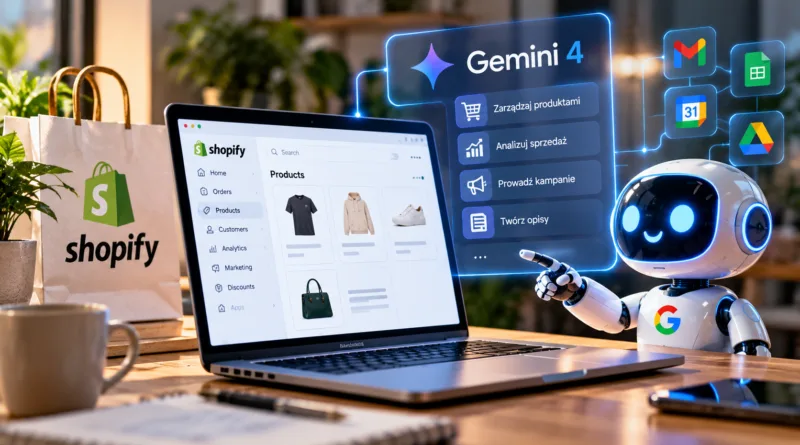 Gemini 4 Argon obsłuży sklep na Shopify, ale nie z Polski. Ile kosztuje test przed grudniową podwyżką