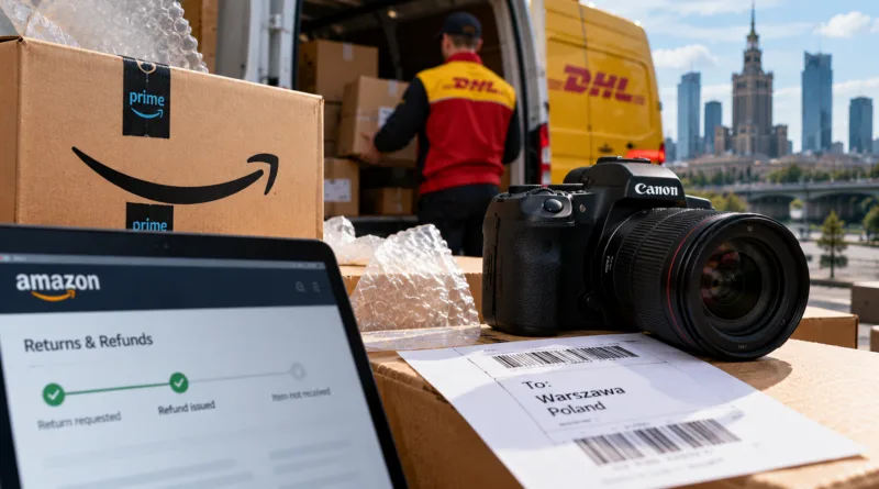 13 aparatów wysłanych do Warszawy i 15 tys. euro straty. Sprzedawca na Amazon walczy z serią zwrotów bez towaru