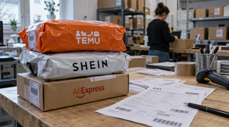 Temu, Shein i AliExpress tracą ponad jedną trzecią obrotów w Niemczech. Koniec zwolnienia celnego robi swoje