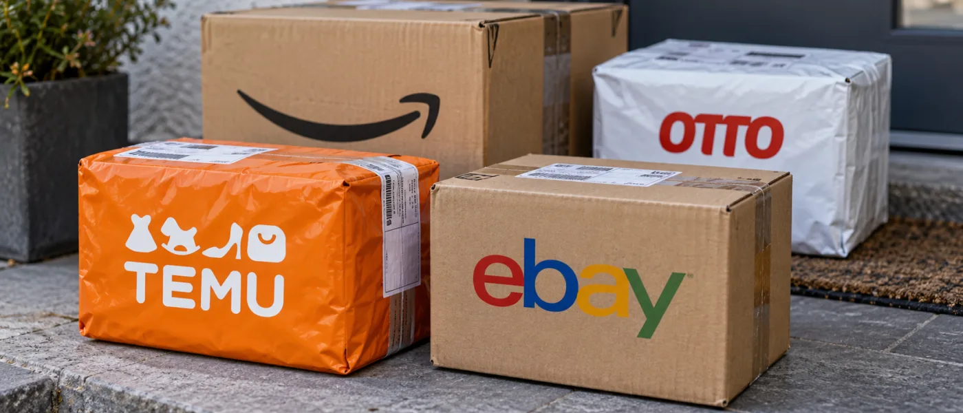 Temu prawie dogonił eBay w Niemczech. Otto na czwartym miejscu wśród platform zakupowych