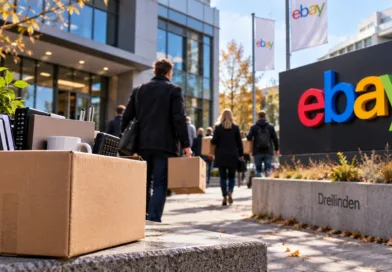 eBay zwalnia kolejne 1100 osób mimo wzrostu kursu akcji o blisko 40 proc. Co zmiana priorytetów oznacza dla sprzedawców na eBay.de